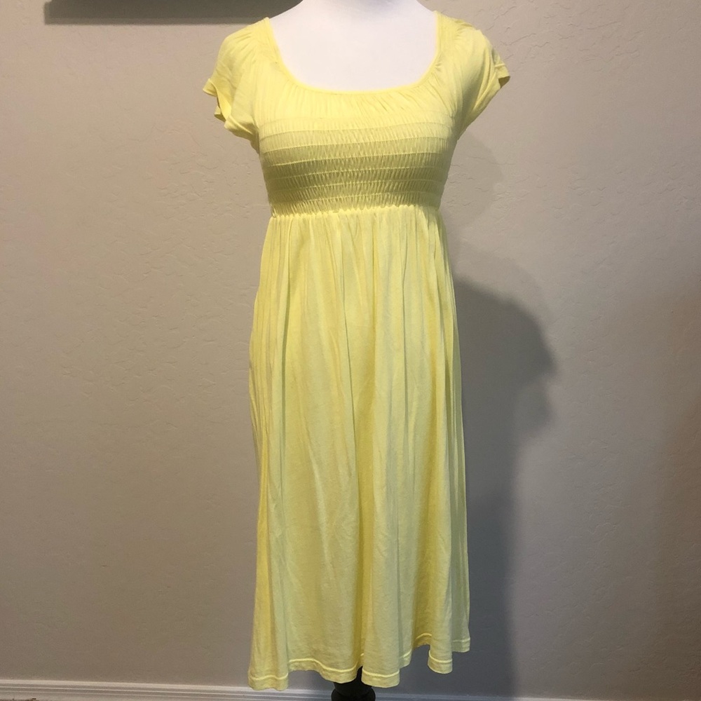Splendid Yellow Sun Beach Dress Size XS Cotton